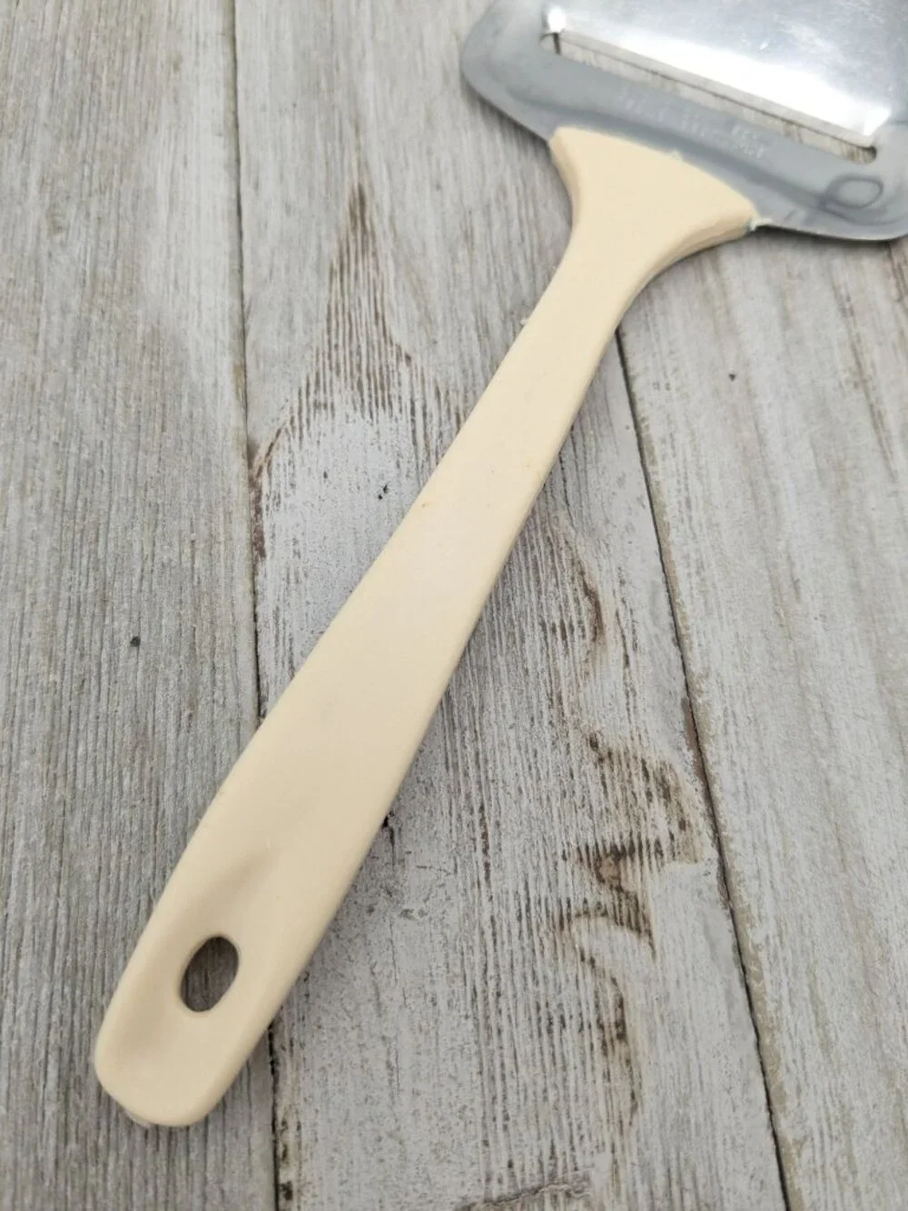 Cheese Slicer Planer Server Plane Stainless Steel Yellow Handle 9 3/4